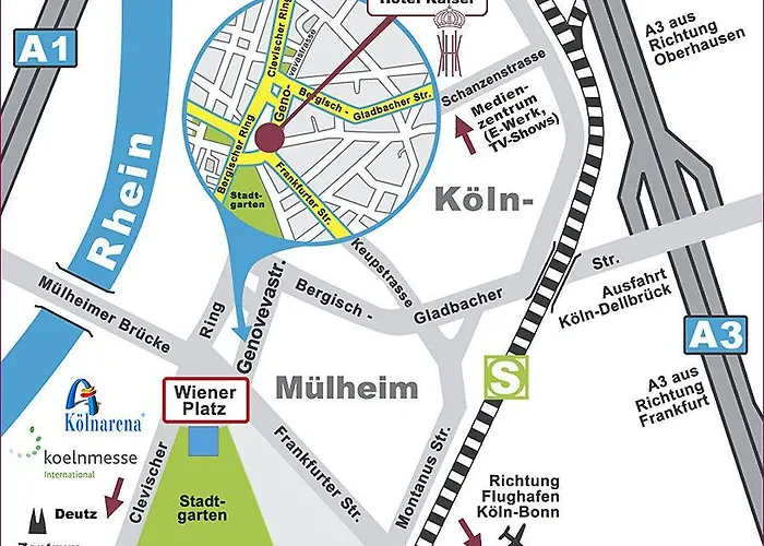 Kaiser Am Wiener Platz 3* Colonia